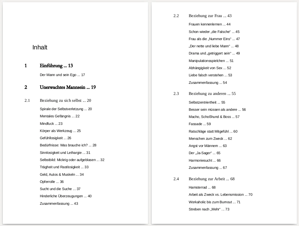 ERWACHTER MANN - DAS BUCH – Bild 2