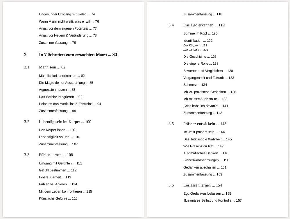 ERWACHTER MANN - DAS BUCH – Bild 3