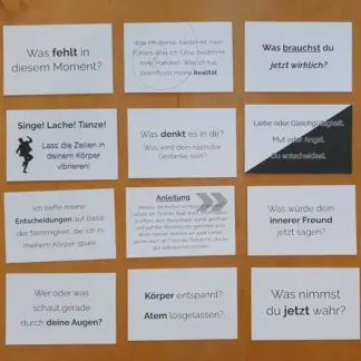 Bewusstseinskarten - Set mit 11 Karten